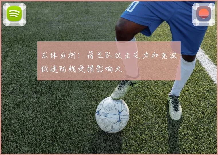 东体分析：荷兰队攻击乏力加克波低迷防线受损影响大